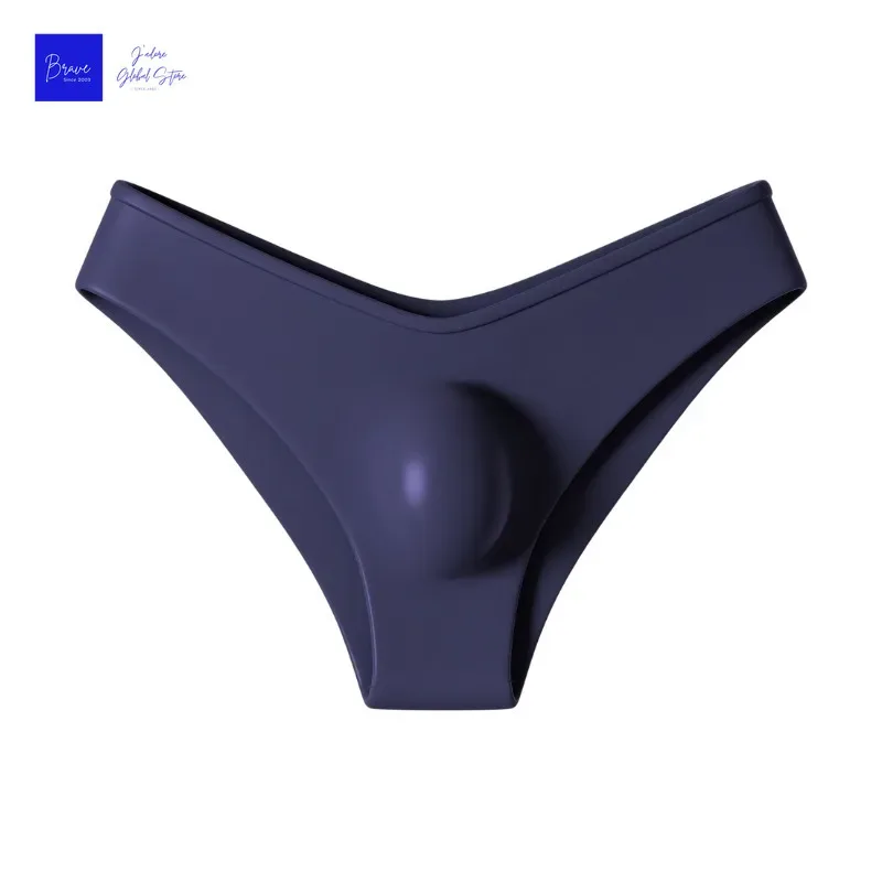 1 Quần Đùi Nam Bán Sheer V-Eo Cổ Cao Gợi Cảm-Siêu Mỏng Cảm Ứng Mát Nhẹ Nhẹ Thoáng Khí Mềm Mại Thông Thường Quần Lót Nam