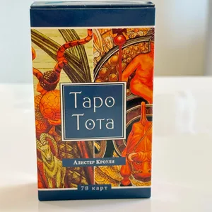 Thoth Tarot-kort Russisk/spansk/engelsk utgave Oracle Board Spille bordspill for fest