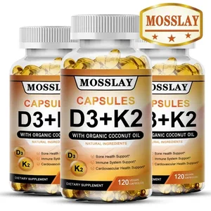 Vitamin-K2- und D3-Ergänzung Premium-Formel (30/60/120 Kapseln)