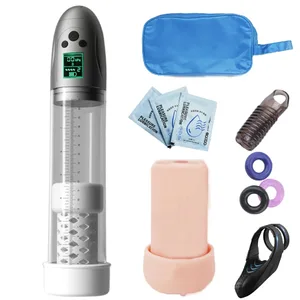 Pompa elettrica per il pene Uomo Pompa per potenziamento dell'erezione Pompa ricaricabile per il pene del vuoto Pompa per l'ingrandimento Pompa per l'ingrandimento Erezione migliorata