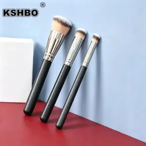 Conjunto de pincéis de maquiagem facial, 1/3 unidades, base em pó, corretivo, creme BB, blush, ferramentas para produtos líquidos e em pó