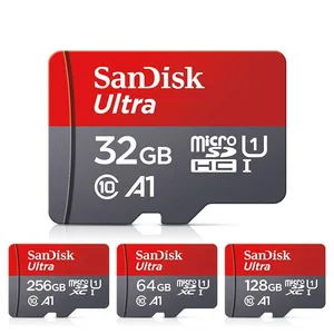 Original SanDisk Memory Card 128GB 64GB 32GB TF Micro SD Card Class 10 UHS-I Flash Card Memory for Smartphone PC