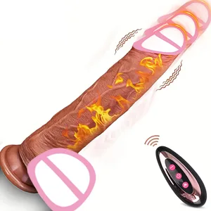 Realistic Dildo Vibrator Wireless rotating Alena Suction Cup مکش آلت تناسلی تناسلی از راه دور