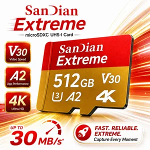 High-Speed Storge SD Card 128GB Original Micro TF Card 512GB Class 10 High Speed Transfer for Camera/PC/Phone